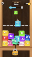 Jelly Cubes 2048: Puzzle Game screenshot 0