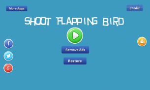 Shoot Flapping Bird - flappy screenshot 3