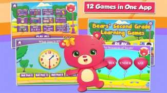 طفل الدب الصف 2 الألعاب screenshot 0