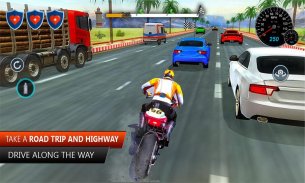 Highway Rider - Drag Race & Stunt Bike Racing screenshot 0