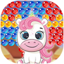 Bubble Shooter Unicorn Icon