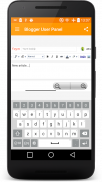 Blogger (Panel) screenshot 2