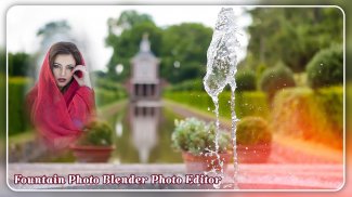 Water Fountain Photo Frame Photo Editor screenshot 3