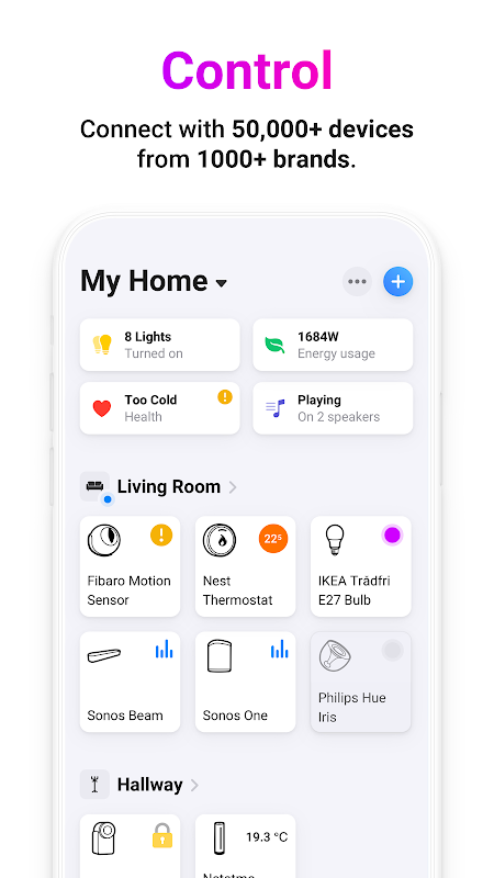 Homey — A better smart home - APK Download for Android