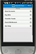 Independent Mobile Banking screenshot 1