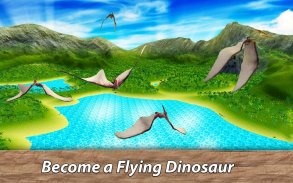 Jurassic Pterodactyl Simulator - be a flying dino! screenshot 0