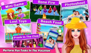 Summer Vacation Planning - Family Trip Game screenshot 1