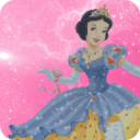 Princess Pixel Art Sandbox Color By Number Drawing