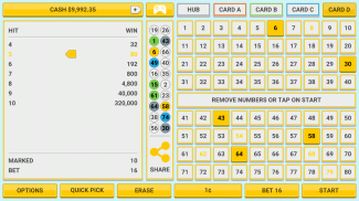 Colorful Keno: Las Vegas Casino Keno 4 Card Keno screenshot 4