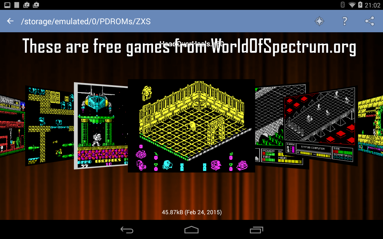 Speccy - Complete Sinclair ZX Spectrum Emulator - Загрузить APK для Android  | Aptoide