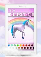 Unicorn 3D Coloring Book screenshot 8