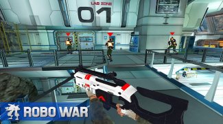 Robot Gun Shooting Games War screenshot 0