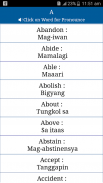 Common Words English Filipino screenshot 2