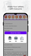 Letter Templates Offline screenshot 4