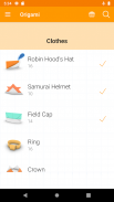 Origami Clothes screenshot 1