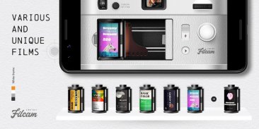 Filcam - Instant camera, Retro camera, lomo camera screenshot 1