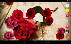 Roses Live Wallpaper screenshot 0