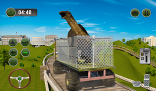 ป่า Dino รถบรรทุก ขนส่ง 3D เกม screenshot 13