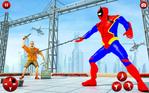 Flying Spider Hero: Rope Hero screenshot 1