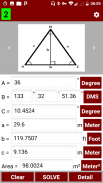 Triangle Calculator and Solver screenshot 2