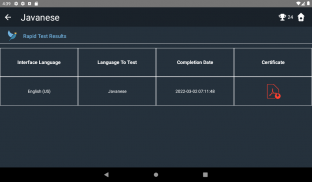 Javanese Language Tests screenshot 6