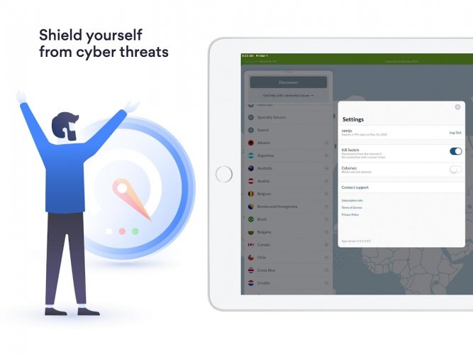 NordVPN – private & secure VPN screenshot 7