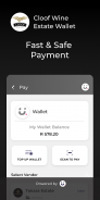 Cloof Wine Estate Wallet screenshot 1