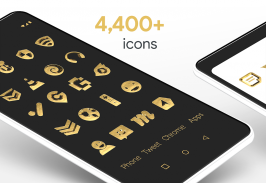 Solid Gold - Icon Pack (Pro Version) screenshot 5