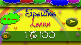 1 to 100 number spelling learning app for kids Pro screenshot 5