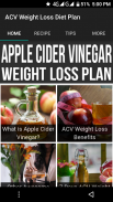 7 Days Apple Cider Vinegar Weight Loss Diet Plan screenshot 0