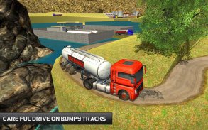 Offroad Oil Tanker Truck Drive screenshot 10