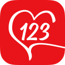 123 Date Me. Kennenlernen Chat Icon