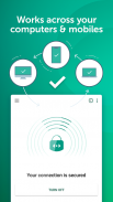 Fast Free VPN – Kaspersky Secure Connection screenshot 1
