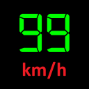 GPS Speedometer HUD & Odometer Icon