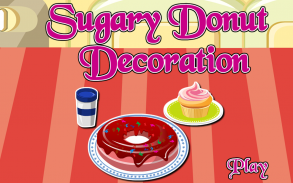 Decoration Game-Sugary Donut screenshot 0