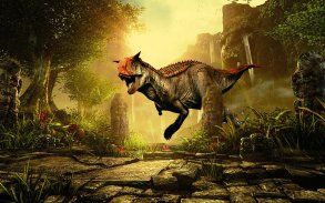 Real Dino Jäger - Jurassic Abenteuer Spiel screenshot 0