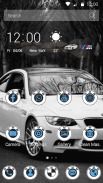 White BMW Theme screenshot 0