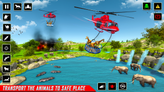 Polícia robô jogo de resgate de animais screenshot 1