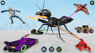 Jeu de voiture robot screenshot 2