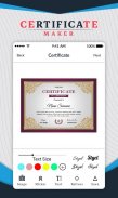 Certificate Maker - Certificate Design screenshot 5