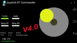 Joystick bluetooth Commander screenshot 0