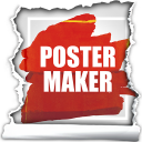 Creador de pósters, Diseñador de folletos anuncios Icon