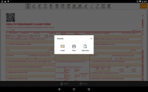 Form CMS 1500: Sign Digital Health eForm screenshot 6