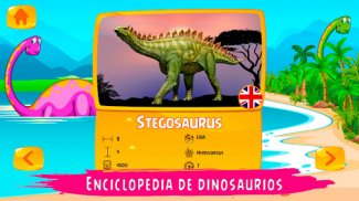 Juegos de Dinosaurio screenshot 0