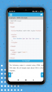 Learn HTML - Example & editor screenshot 0