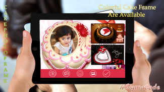 Cake Photo Frame screenshot 1