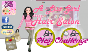 A-List Girl: Hair Salon ★ screenshot 0