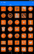 Bright Orange Icon Pack ✨Free✨ screenshot 21