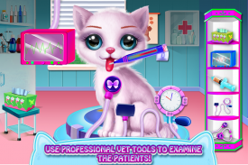 ER Pet Vet - Fluffy Puppy * Fun Casual Doctor Game screenshot 1