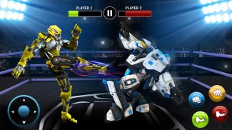 Futuristic Robot Ring Fighting Game - Robot Battle screenshot 0